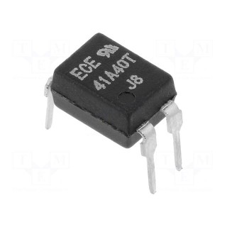 Relay: solid state | Icntrl max: 50mA | 130mA | max.400VAC | 30Ω | DIP4