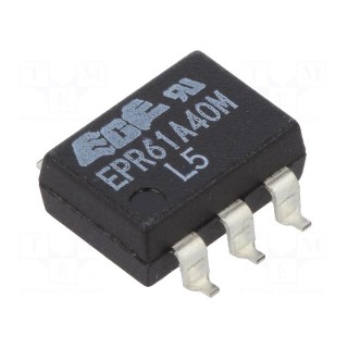 Relay: solid state | Icntrl max: 50mA | 130mA | max.400VAC | 30Ω | SMD6