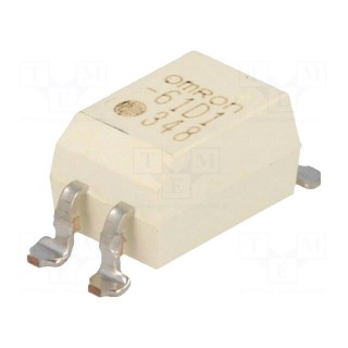 Relay: solid state | SPST-NO | Icntrl: 25mA | 500mA | max.60VAC | SMT