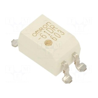 Relay: solid state | SPST-NO | Icntrl: 30mA | 2000mA | max.60VAC | SMT