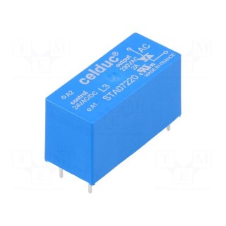 Relay: solid state | SPST-NO | Ucntrl: 15÷30VDC | Ucntrl: 15÷30VAC | 2A