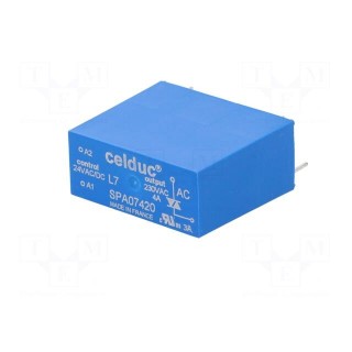 Relay: solid state | SPST-NO | Ucntrl: 15÷30VAC,15÷30VDC | 4A