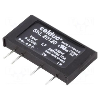 Relay: solid state | SPST-NO | Ucntrl: 8÷32VDC | 16A | 12÷280VAC