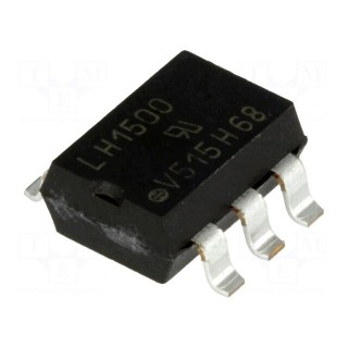 Relay: solid state | SPST-NO | Icntrl max: 50mA | 140mA | 22Ω | SMD6