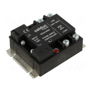 Relay: solid state | Ucntrl: 0÷10VDC | 40A | 115÷265VAC | -40÷85°C