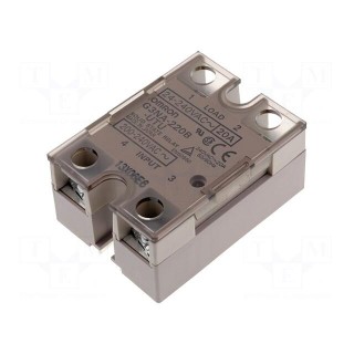 Relay: solid state | Ucntrl: 200÷240VAC | 20A | 24÷240VAC | -30÷80°C