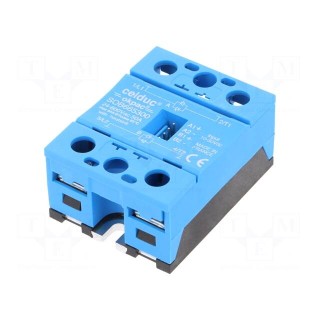 Relay: solid state | Ucntrl: 10÷30VDC | 50A | 24÷600VAC | -55÷100°C