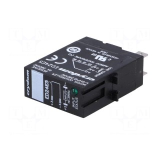 Relay: solid state | Ucntrl: 18÷36VAC | 5A | 24÷280VAC | socket