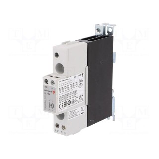 Relay: solid state | Ucntrl: 20÷275VAC | 25A | 42÷600VAC | -40÷80°C