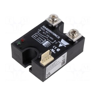 Relay: solid state | Ucntrl: 20÷32VDC | 25A | 150÷440VAC | -20÷70°C