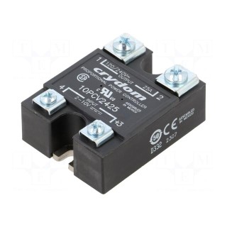 Relay: solid state | Ucntrl: 2÷10VDC | 25A | 100÷280VAC | on panel