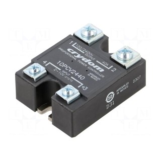 Relay: solid state | Ucntrl: 2÷10VDC | 40A | 100÷280VAC | on panel