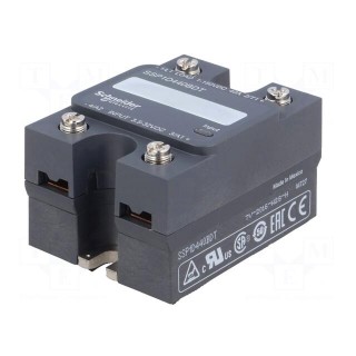 Relay: solid state | Ucntrl: 3.5÷32VDC | 40A | 1÷150VDC | screw type