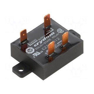 Relay: solid state | Ucntrl: 3÷15VDC | 12A | 24÷280VAC | on panel | IP00