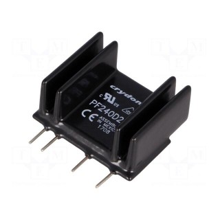 Relay: solid state | Ucntrl: 3÷15VDC | 25A | 24÷280VAC | THT | SIP