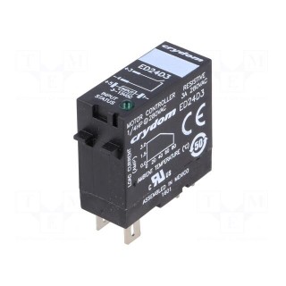 Relay: solid state | Ucntrl: 3÷15VDC | 3A | 24÷280VAC | socket