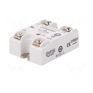 Relay: solid state | Ucntrl: 3÷32VDC | 100A | 24÷280VAC | on panel