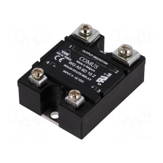 Relay: solid state | Ucntrl: 3÷32VDC | 10A | 24÷280VAC | -20÷80°C