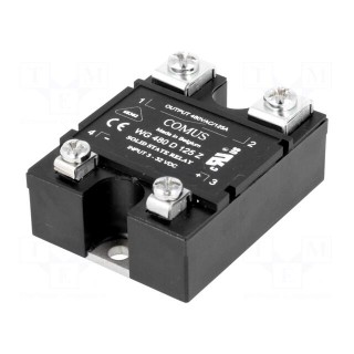 Relay: solid state | Ucntrl: 3÷32VDC | 125A | 24÷530VAC | -20÷80°C