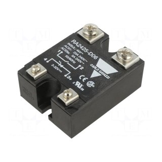 Relay: solid state | Ucntrl: 3÷32VDC | 25A | 24÷280VAC | -20÷70°C