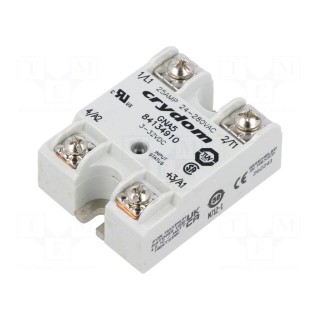 Relay: solid state | Ucntrl: 3÷32VDC | 25A | 24÷280VAC | on panel | IP00