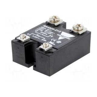 Relay: solid state | Ucntrl: 3÷32VDC | 25A | 42÷530VAC | -20÷70°C