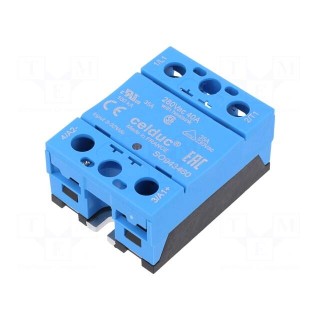 Relay: solid state | Ucntrl: 3÷32VDC | 40A | 12÷280VAC | -55÷100°C