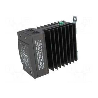 Relay: solid state | Ucntrl: 3÷32VDC | 45A | 48÷530VAC | -40÷80°C