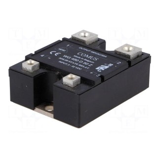 Relay: solid state | Ucntrl: 3÷32VDC | 50A | 24÷530VAC | -20÷80°C