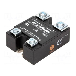 Relay: solid state | Ucntrl: 4÷32VDC | 125A | 48÷660VAC | -40÷80°C
