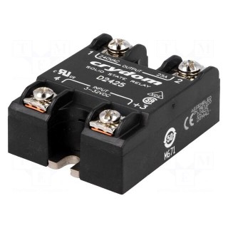 Relay: solid state | Ucntrl: 3÷32VDC | 75A | 24÷280VAC | -40÷80°C | IP00
