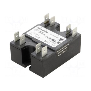 Relay: solid state | Ucntrl: 4.5÷32VDC | 25A | 42÷530VAC | -20÷70°C
