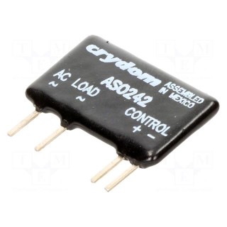 Relay: solid state | Ucntrl: 4÷10VDC | 2A | 12÷280VAC | THT | -30÷80°C