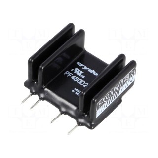 Relay: solid state | Ucntrl: 4÷15VDC | 25A | 48÷660VAC | THT | SIP