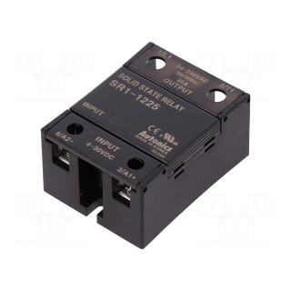 Relay: solid state | Ucntrl: 4÷30VDC | 25A | 24÷240VAC | screw type