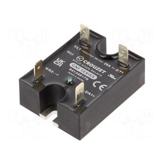 Relay: solid state | Ucntrl: 4÷30VDC | 25A | 24÷280VAC | -40÷80°C | IP20