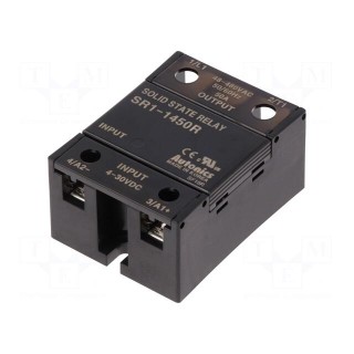 Relay: solid state | Ucntrl: 4÷30VDC | 50A | 48÷480VAC | screw type
