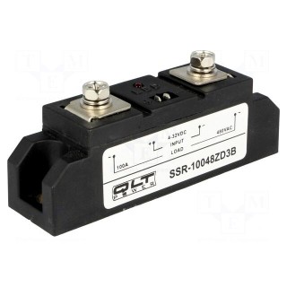 Relay: solid state | Ucntrl: 4÷32VDC | 100A | 44÷480VAC | Series: SSR-Z