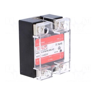 Relay: solid state | Ucntrl: 4÷32VDC | 10A | 44÷440VAC | Series: SSR-Z