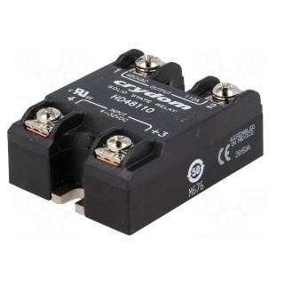 Relay: solid state | Ucntrl: 4÷32VDC | 110A | 48÷530VAC | -40÷80°C