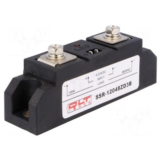 Relay: solid state | Ucntrl: 4÷32VDC | 120A | 44÷480VAC | Series: SSR-Z