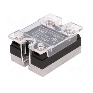 Relay: solid state | Ucntrl: 4÷32VDC | 15A | 24÷280VAC | Series: ASR
