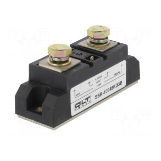 Relay: solid state | Ucntrl: 4÷32VDC | 400A | 44÷480VAC | Series: SSR-R