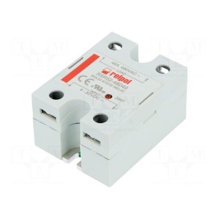 Relay: solid state | Ucntrl: 4÷32VDC | 40A | 48÷530VAC | -30÷80°C | IP20