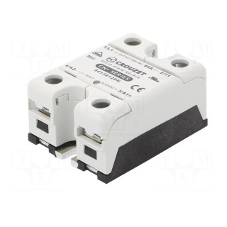 Relay: solid state | Ucntrl: 4÷32VDC | 50A | 24÷500VAC | -40÷80°C | IP20