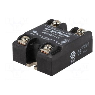 Relay: solid state | Ucntrl: 4÷32VDC | 50A | 48÷530VAC | -40÷80°C