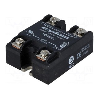 Relay: solid state | Ucntrl: 4÷32VDC | 50A | 48÷530VAC | -40÷80°C
