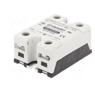 Relay: solid state | Ucntrl: 4÷32VDC | 50A | 48÷660VAC | -40÷80°C | IP20