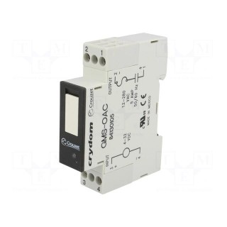 Relay: solid state | Ucntrl: 4÷32VDC | 5A | 12÷280VAC | -30÷80°C