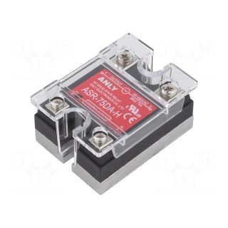 Relay: solid state | Ucntrl: 4÷32VDC | 75A | 48÷480VAC | Series: ASR